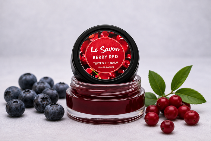 Berry Red Tinted Lip Balm