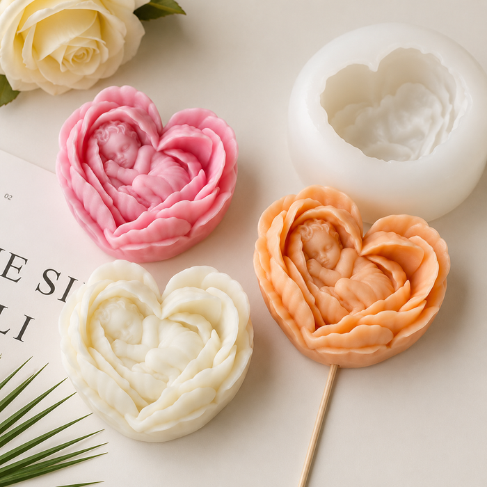 Little Angel Bloom Candle