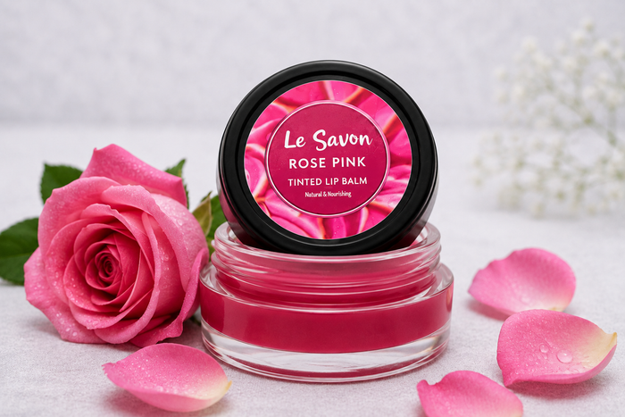Rose Pink Tinted Lip Balm