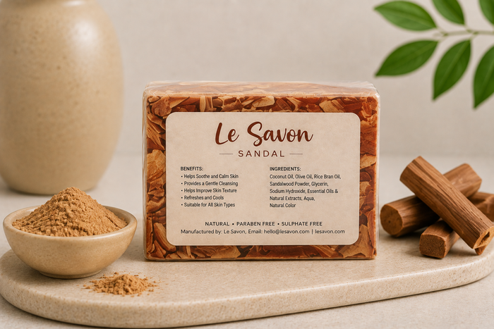 Sandal Handmade Soap