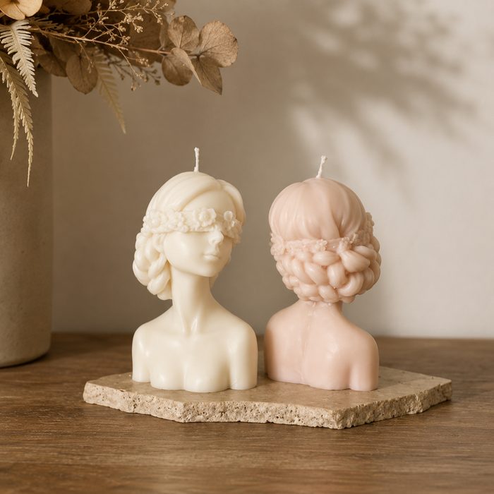 Floral Muse Sculptural Candle